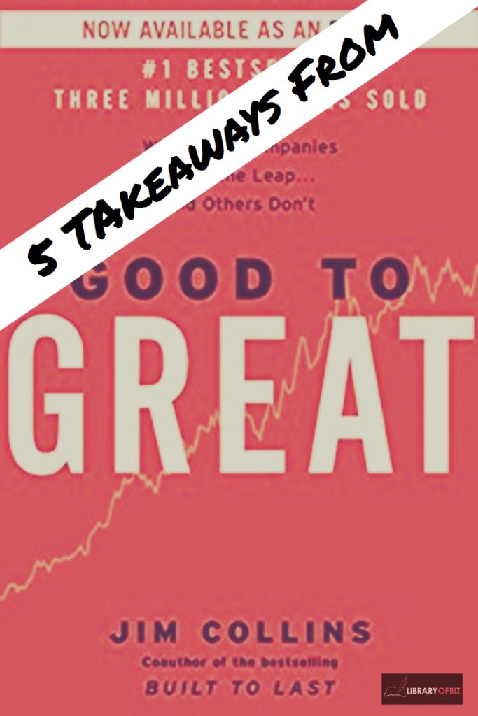Good to Great is a Business Classic! It is a must read for all #professionals!