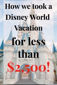Have you always wanted to take a Walt Disney World vacation but thought you couldn't afford it? Here is how our family of four went to Disney World for less than $2,500!